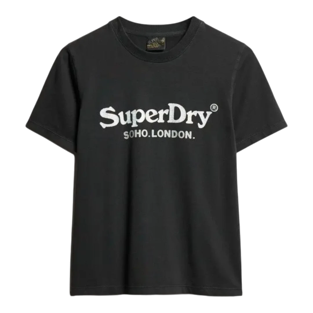 SUPERDRY ŽENSKA MAJICA CRNA 47653