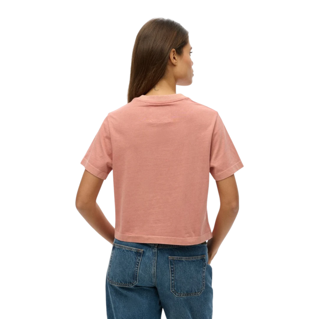 SUPERDRY ŽENSKA MAJICA ROZA 47654