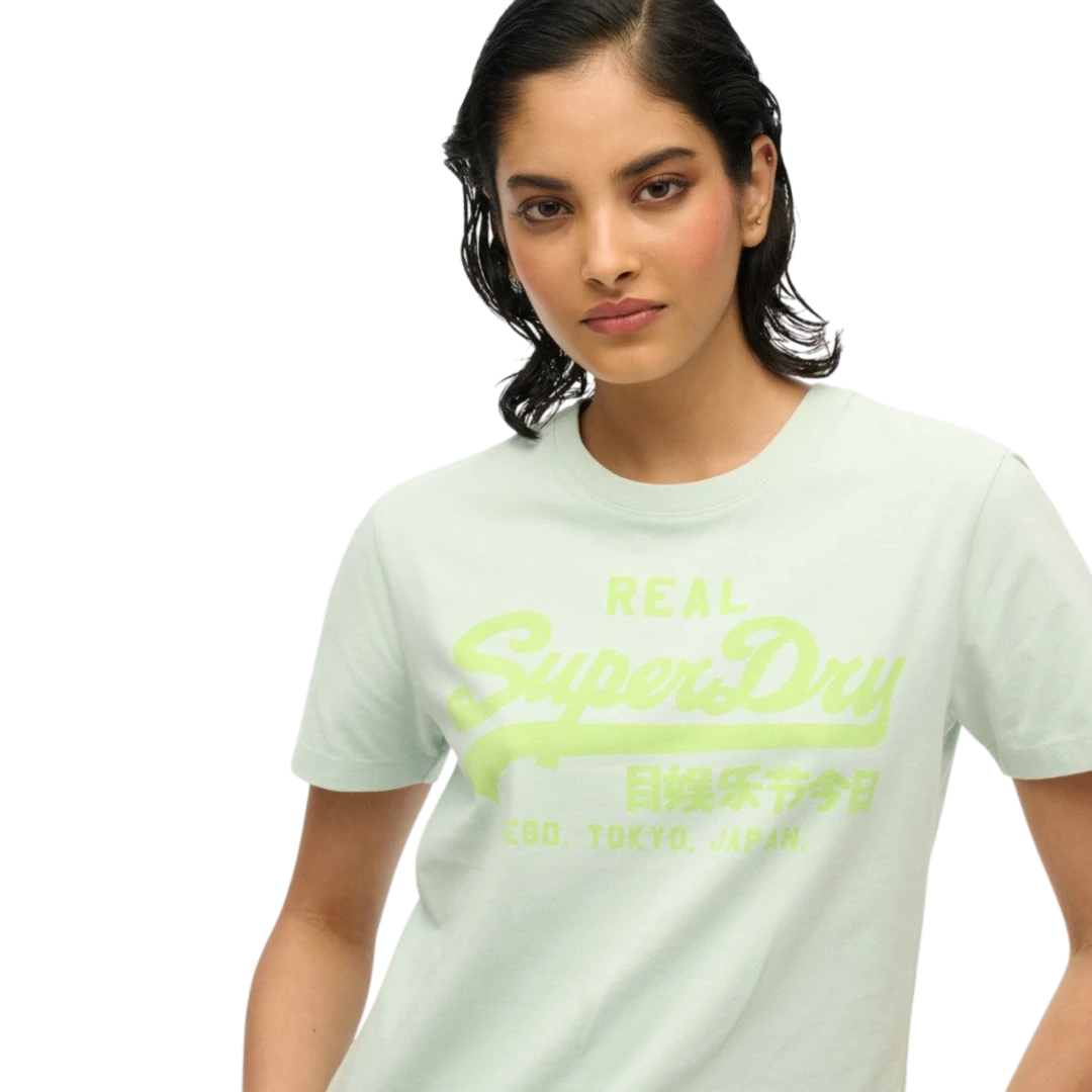 SUPERDRY ŽENSKA MAJICA ZELENA 47659