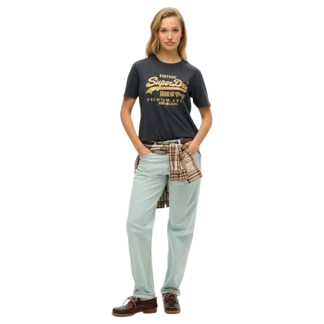 SUPERDRY ŽENSKA MAJICA CRNA 47660