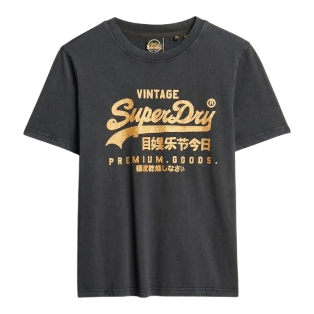 SUPERDRY ŽENSKA MAJICA CRNA 47660