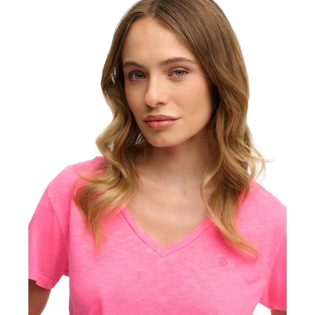 SUPERDRY ŽENSKA MAJICA ROZA 50281