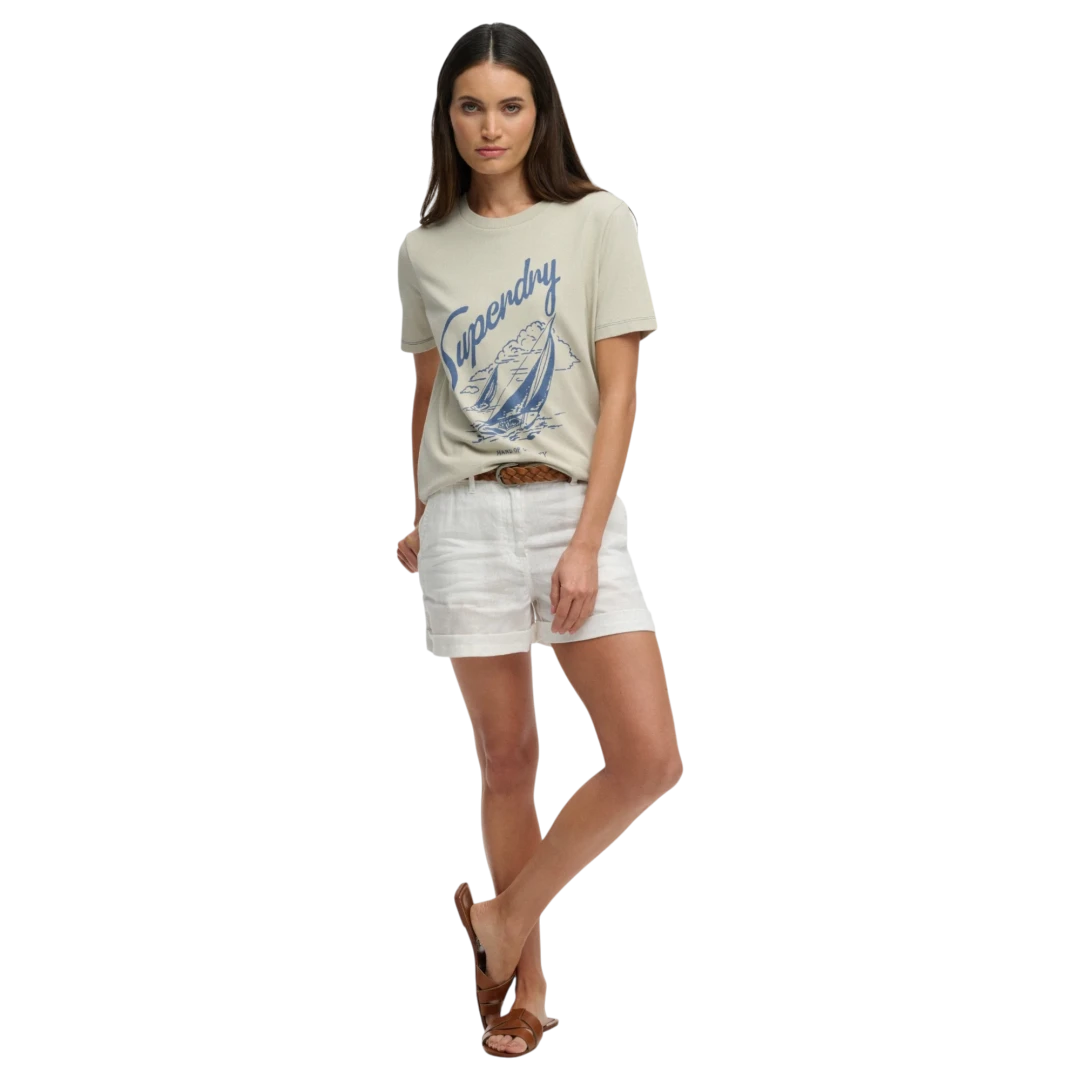 SUPERDRY ŽENSKA MAJICA BEŽ 50283