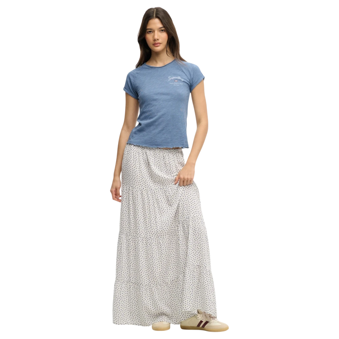 SUPERDRY ŽENSKA MAJICA PLAVA 50285