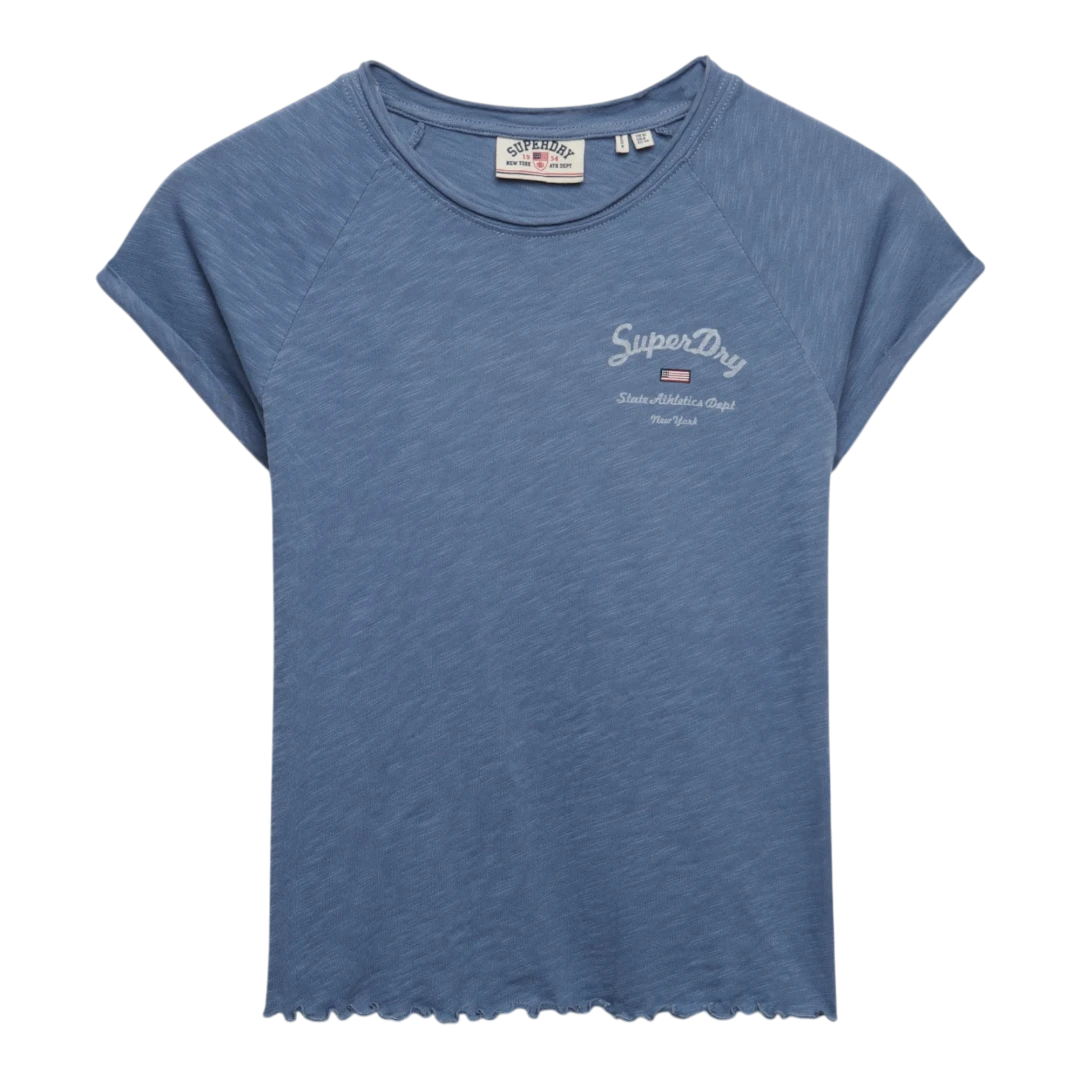 SUPERDRY ŽENSKA MAJICA PLAVA 50285
