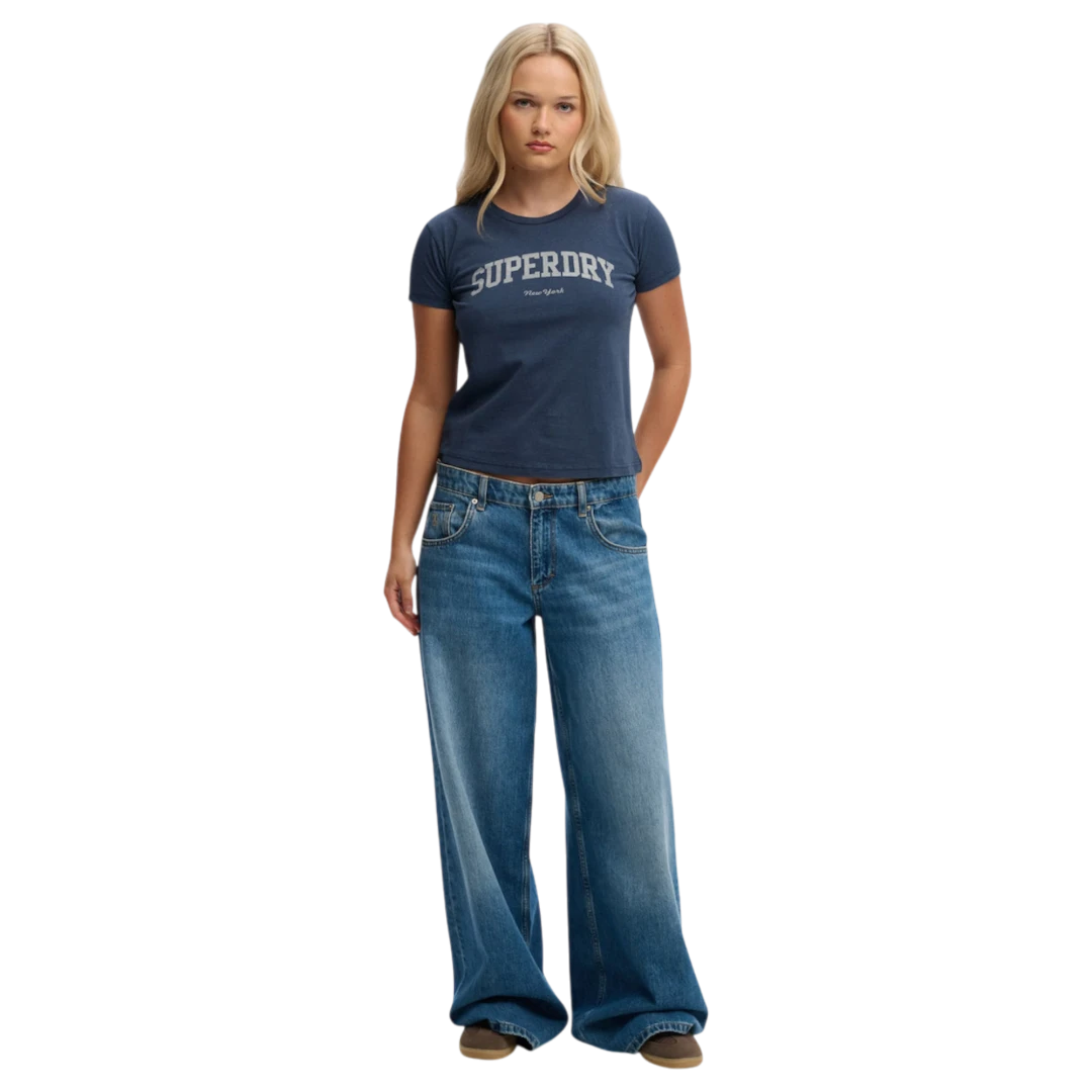 SUPERDRY ŽENSKA MAJICA TEGET 50286