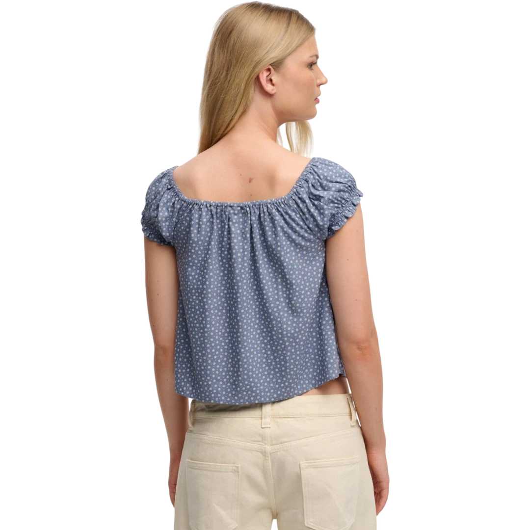 SUPERDRY ŽENSKA MAJICA PLAVA 50299