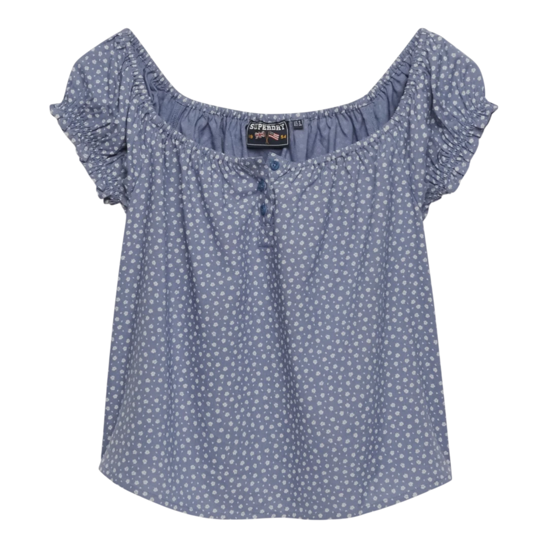 SUPERDRY ŽENSKA MAJICA PLAVA 50299
