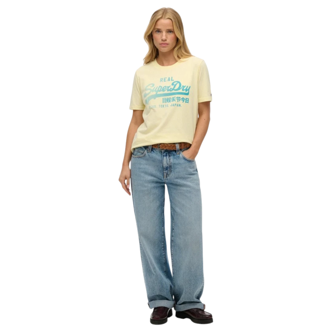 SUPERDRY ŽENSKA MAJICA BEŽ 52774