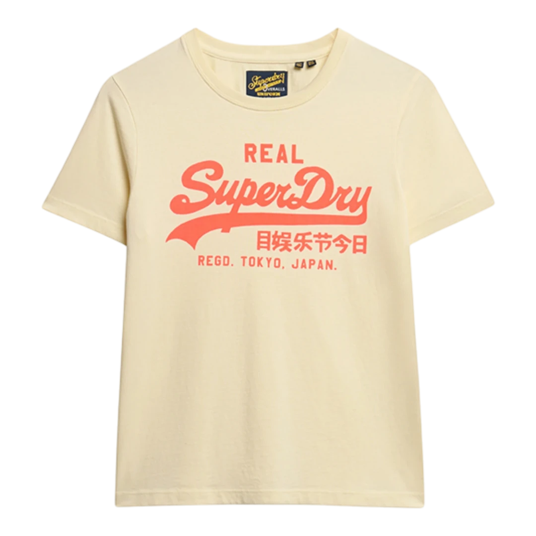 SUPERDRY ŽENSKA MAJICA BEŽ 52786