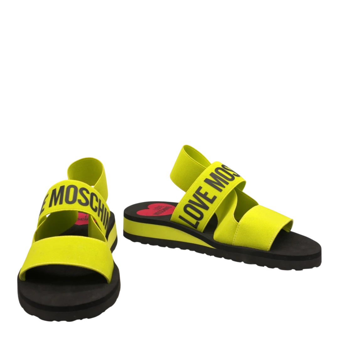 LOVE MOSCHINO ŽENSKE SANDALE ZELENA 16016