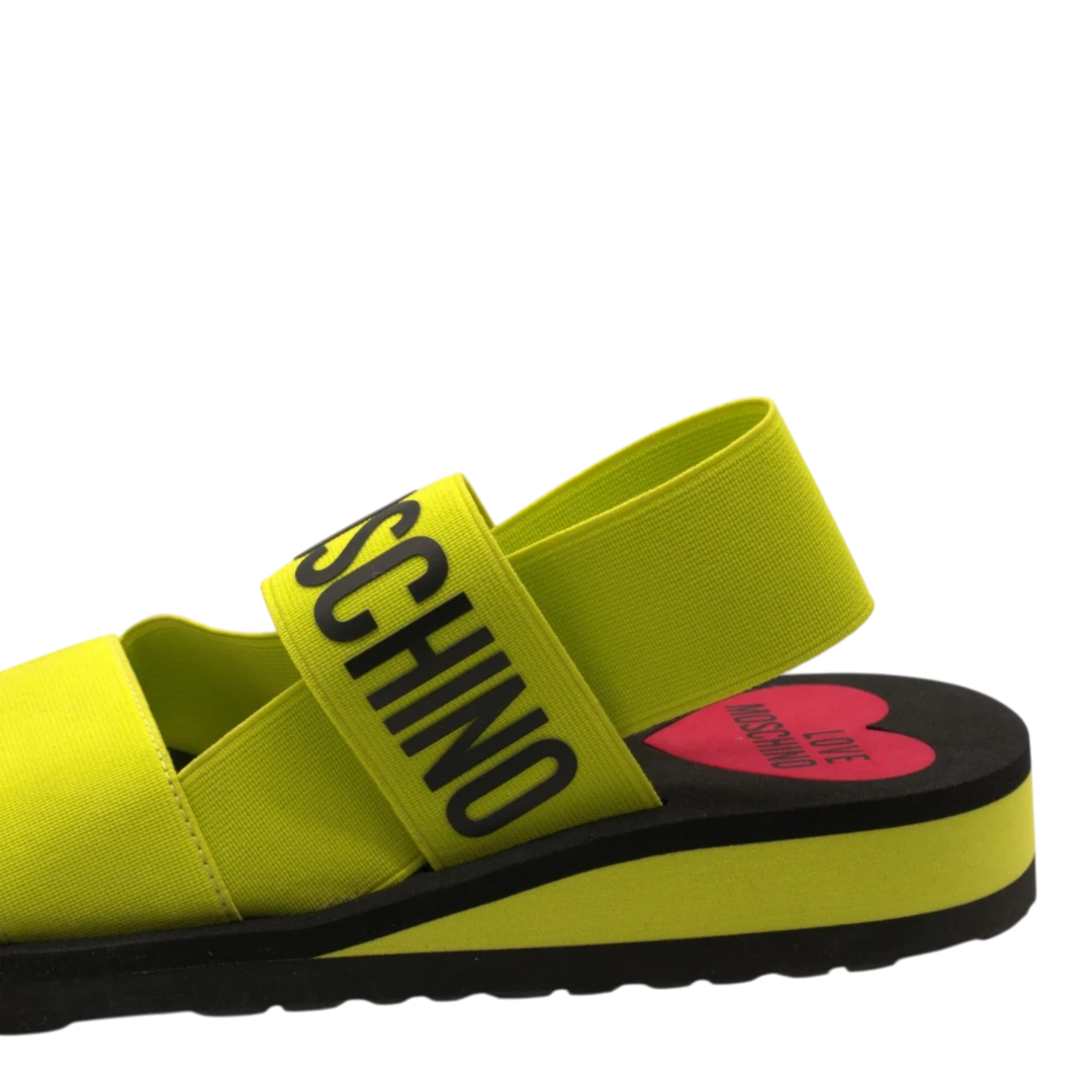 LOVE MOSCHINO ŽENSKE SANDALE ZELENA 16016