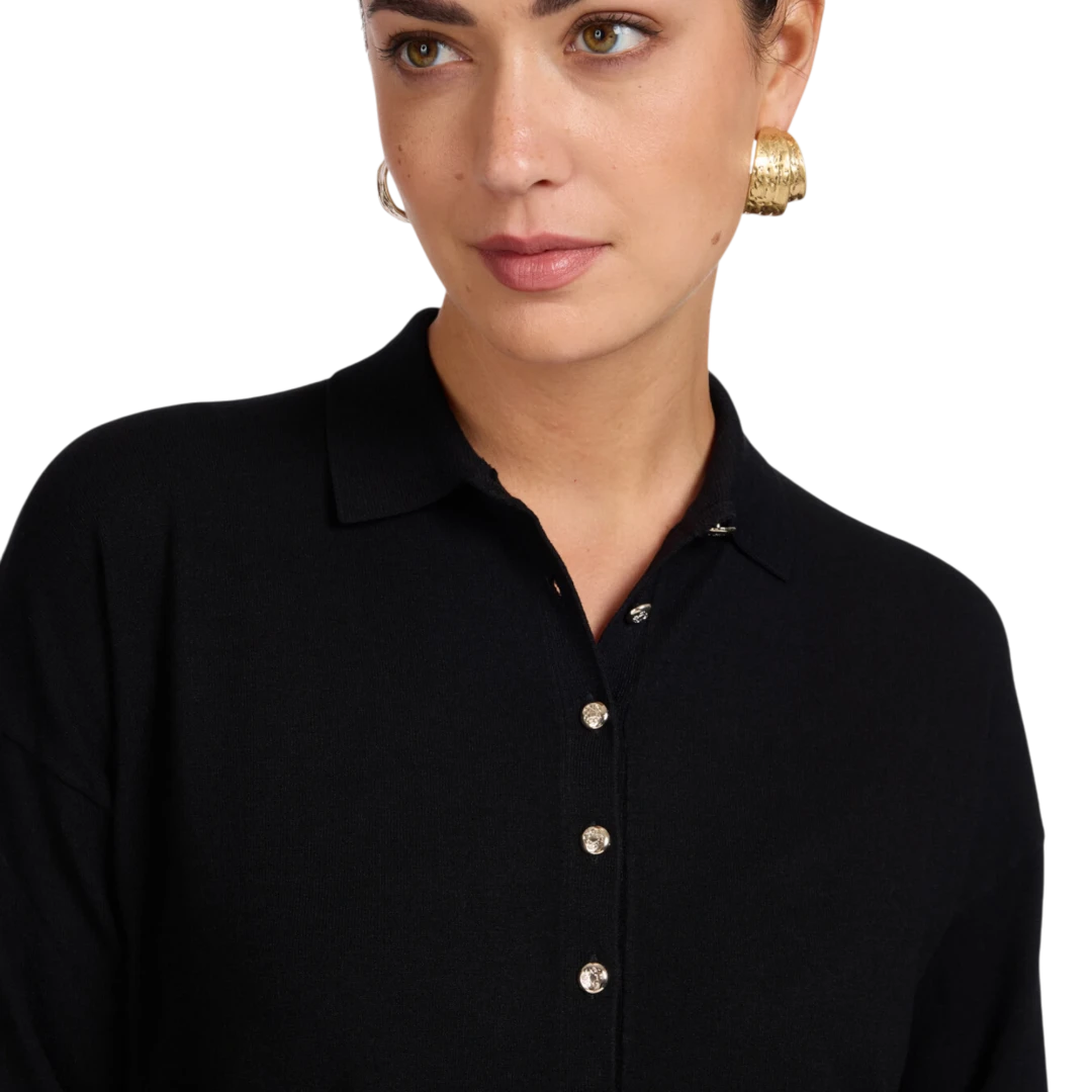 ELENA MIRO ŽENSKA POLO MAJICA CRNA 51701