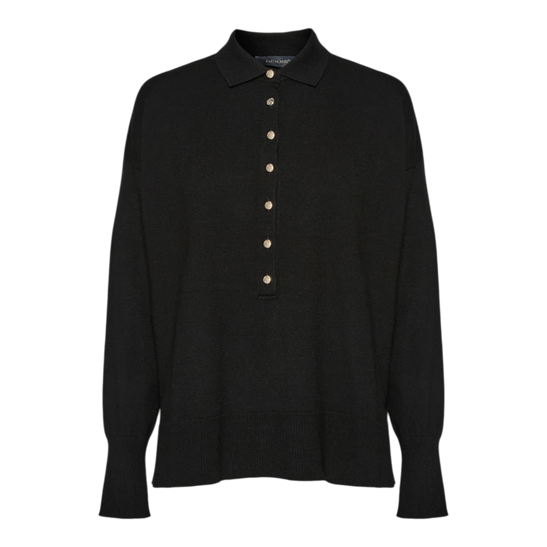 ELENA MIRO ŽENSKA POLO MAJICA CRNA 51701