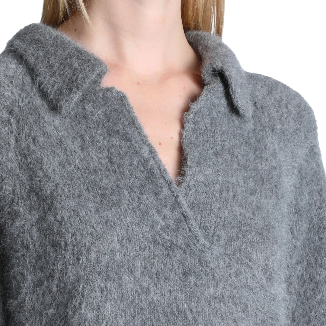 Luisa Spagnoli ŽENSKA POLO MAJICA SIVA 54153