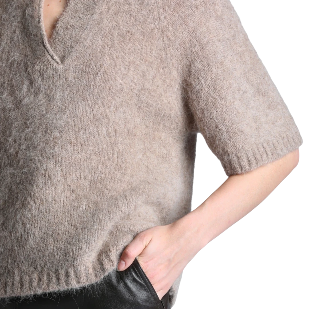 Luisa Spagnoli ŽENSKA POLO MAJICA BEŽ 54154