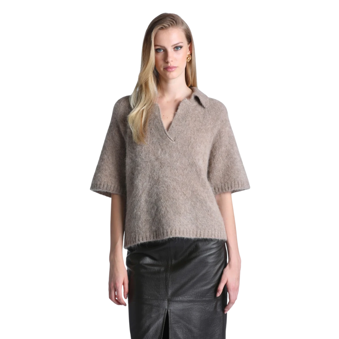 Luisa Spagnoli ŽENSKA POLO MAJICA BEŽ 54154