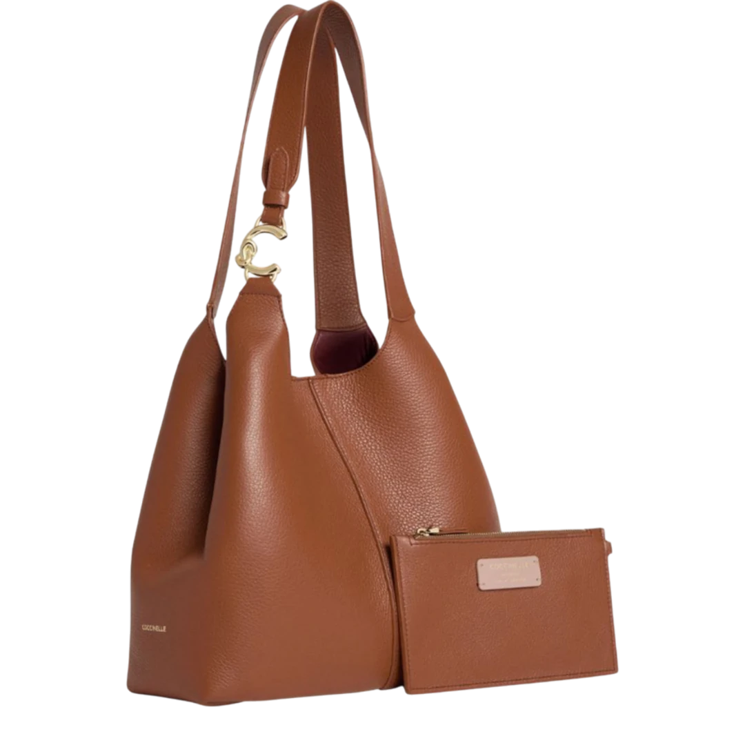 COCCINELLE ŽENSKA TORBA SMEĐA 51363