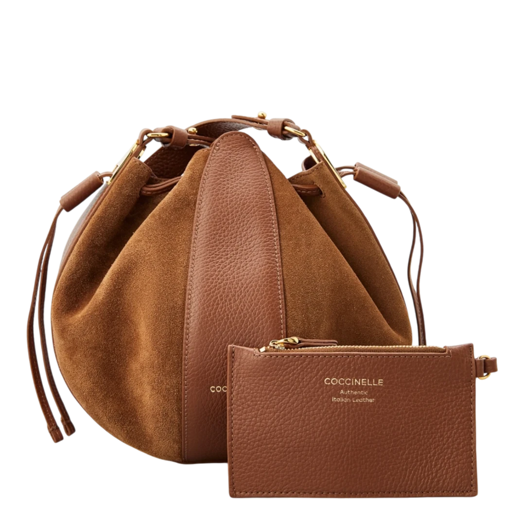 COCCINELLE ŽENSKA TORBA SMEĐA 51380