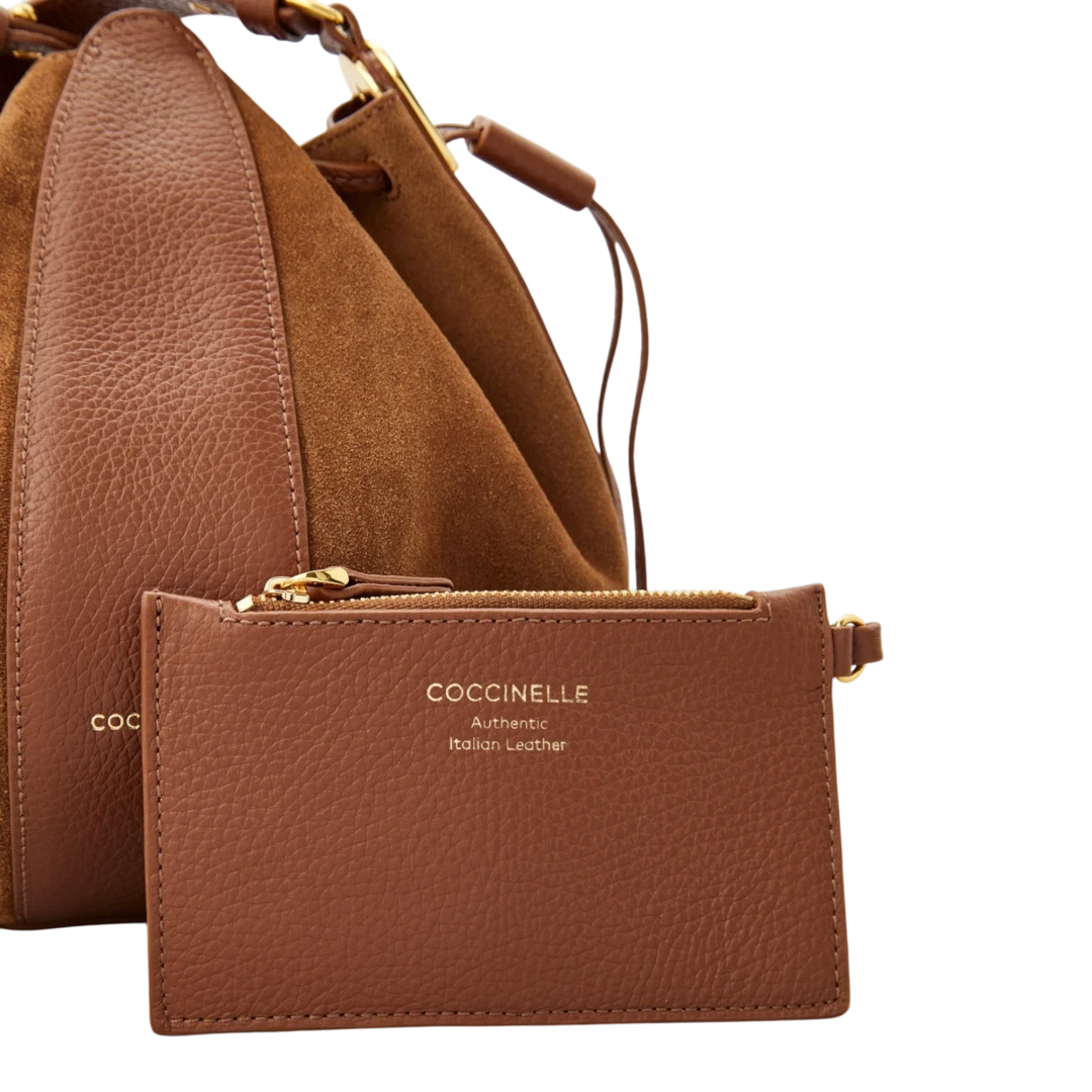 COCCINELLE ŽENSKA TORBA SMEĐA 51380