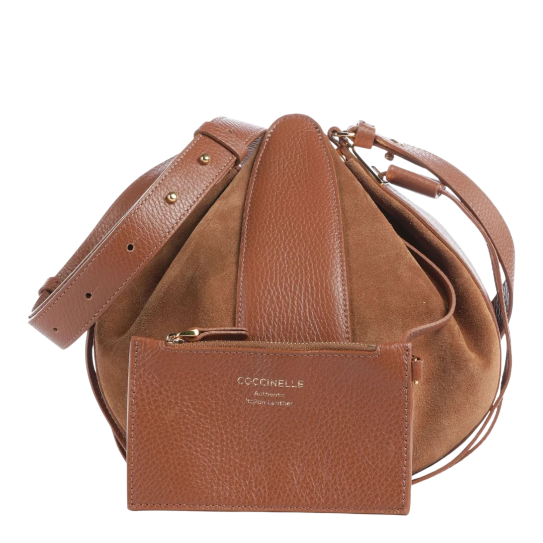 COCCINELLE ŽENSKA TORBA SMEĐA 51384