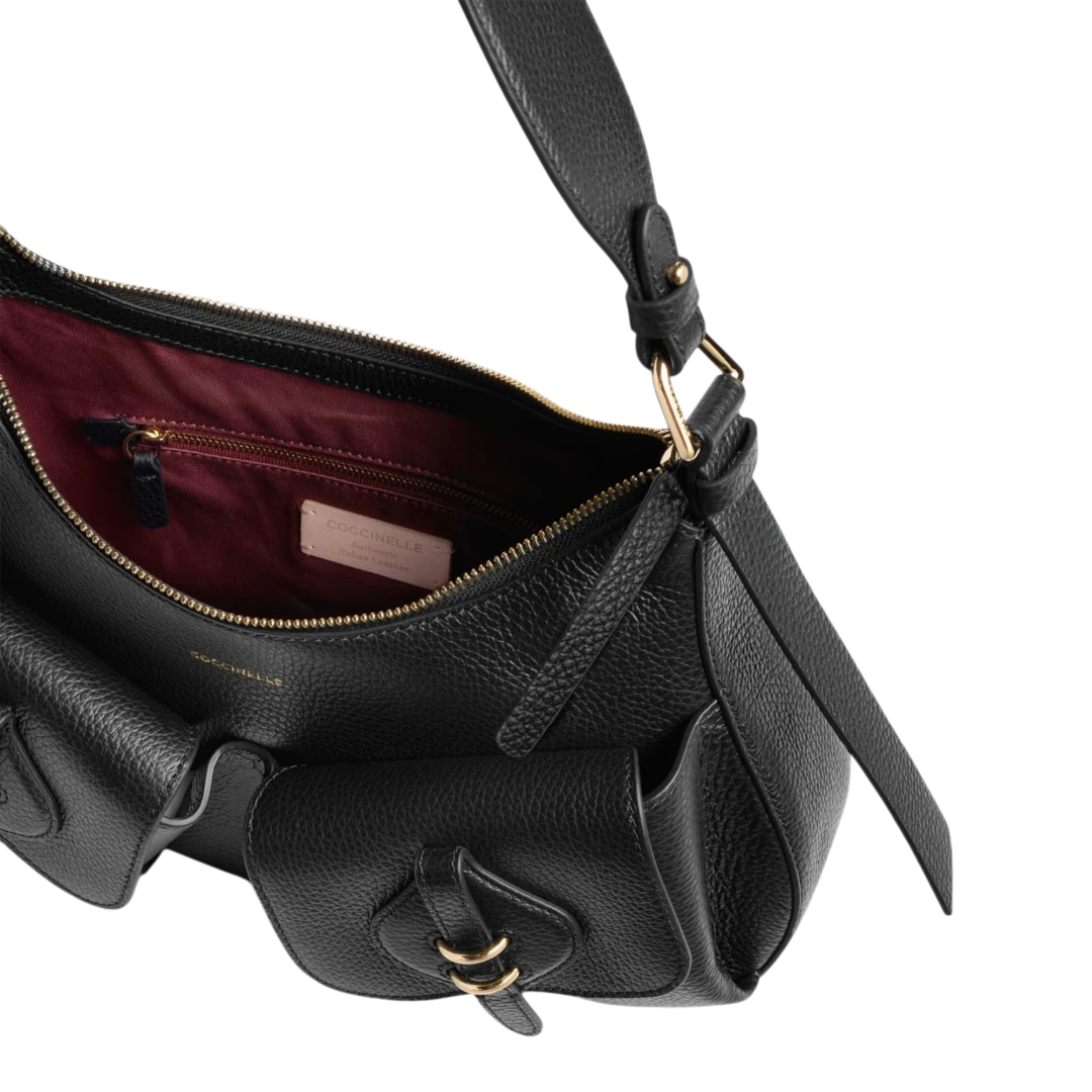 COCCINELLE ŽENSKA TORBA CRNA 51402