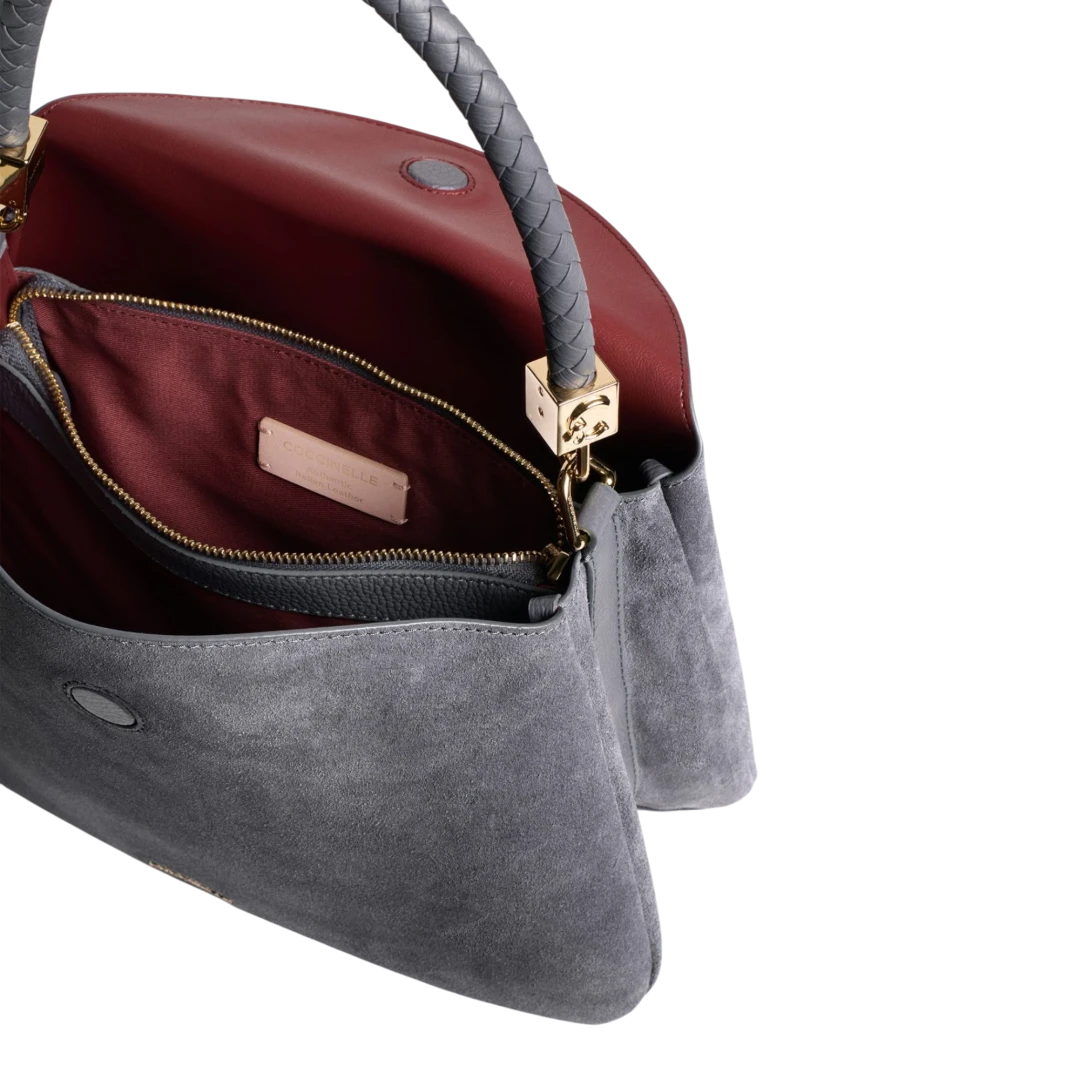 COCCINELLE ŽENSKA TORBA SIVA 51448
