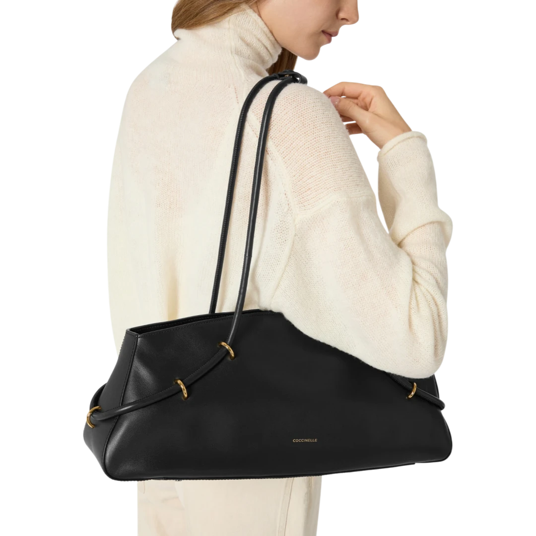 COCCINELLE ŽENSKA TORBA CRNA 53699