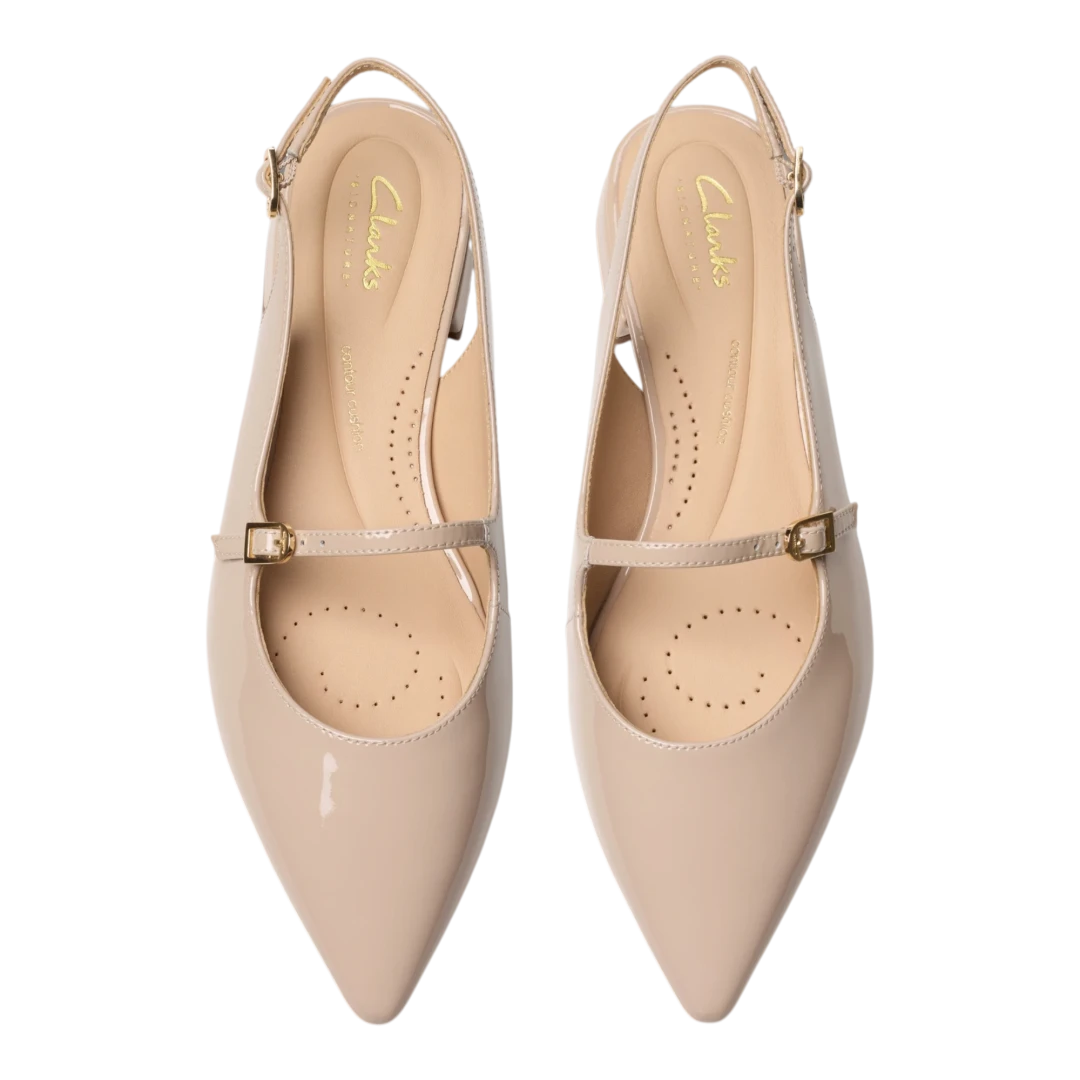 CLARKS ŽENSKE BALETANKE BEŽ 54540