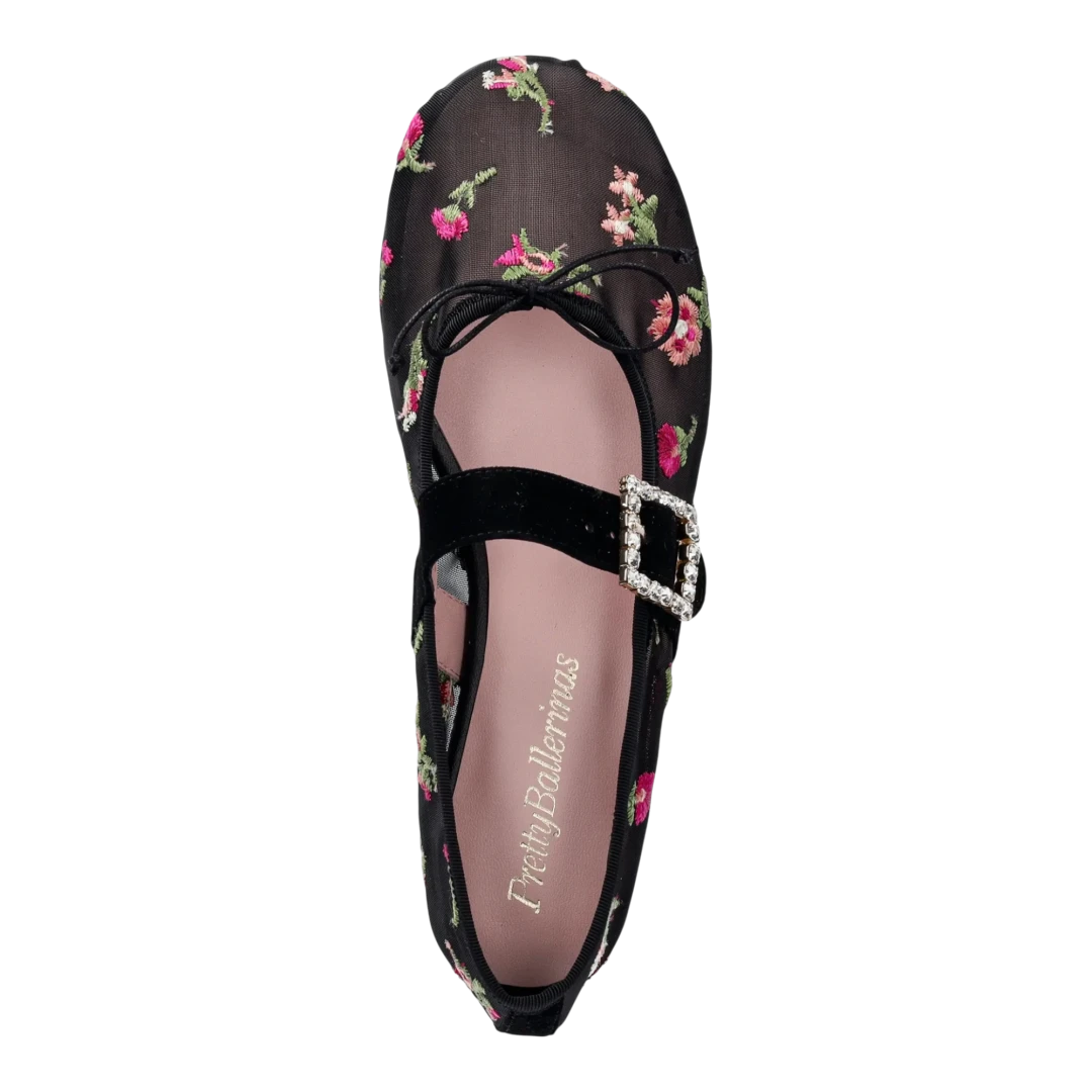 PRETTY BALLERINAS ŽENSKE BALETANKE CRNA 51078