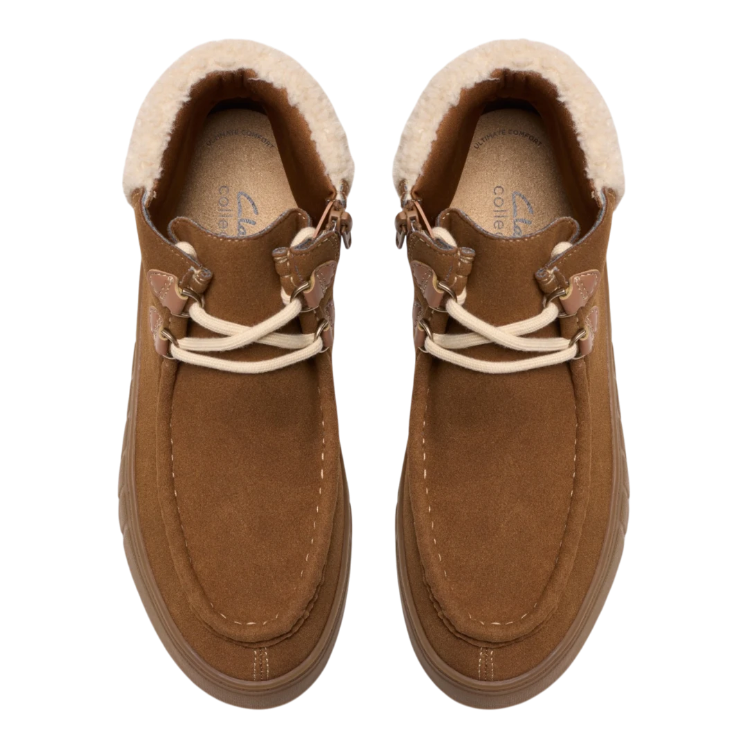 CLARKS ŽENSKE GLEŽNJAČE SMEĐA 52673