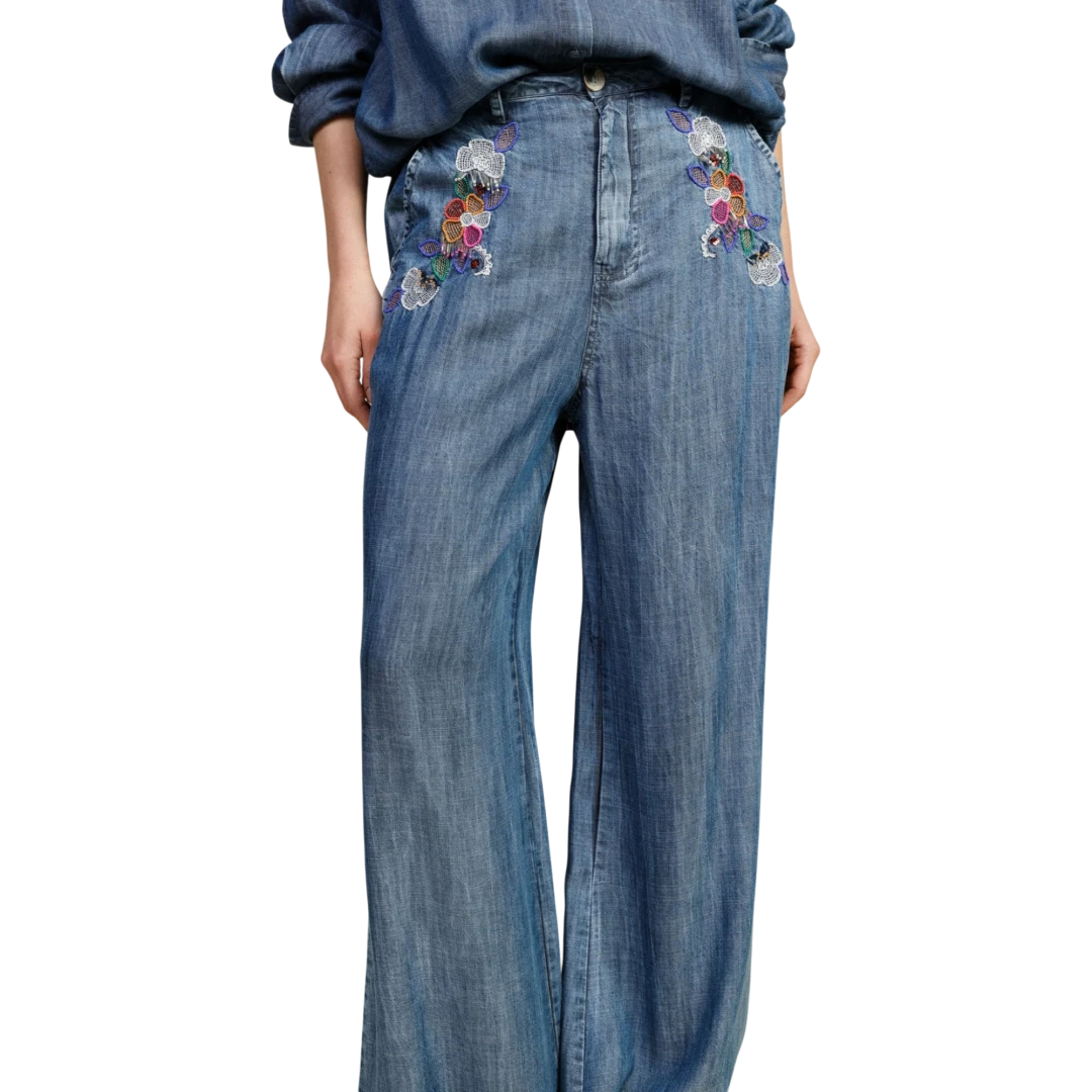 DIXIE ŽENSKE HLAČE MULTICOLOR 50752