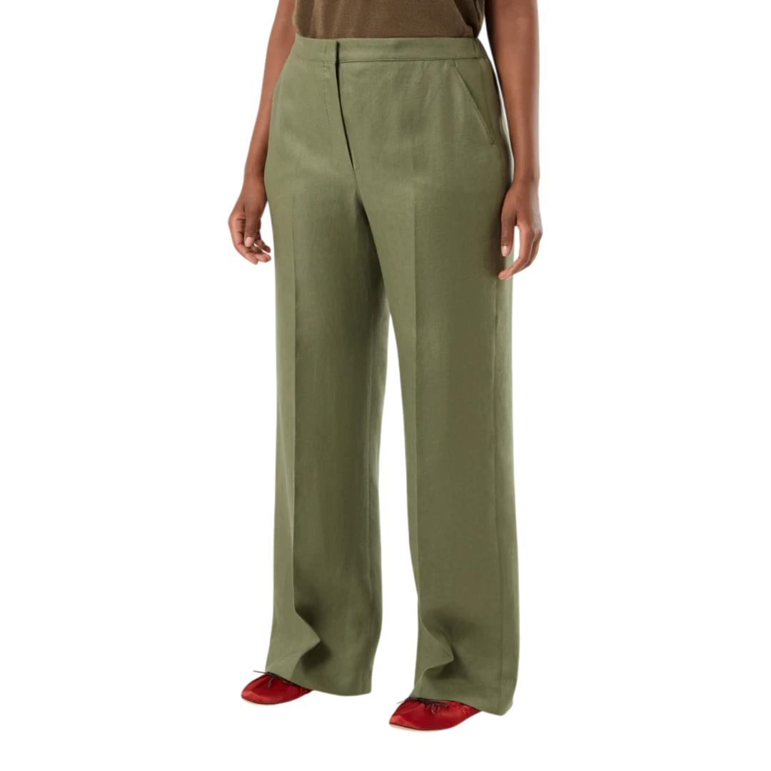 MARINA RINALDI ŽENSKE HLAČE MASLINASTA 50430