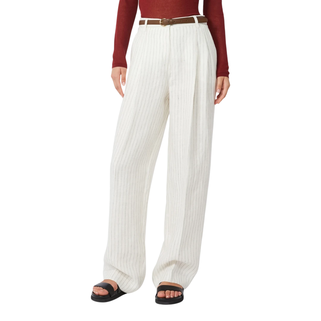 MAX MARA STUDIO ŽENSKE HLAČE BEŽ 50378