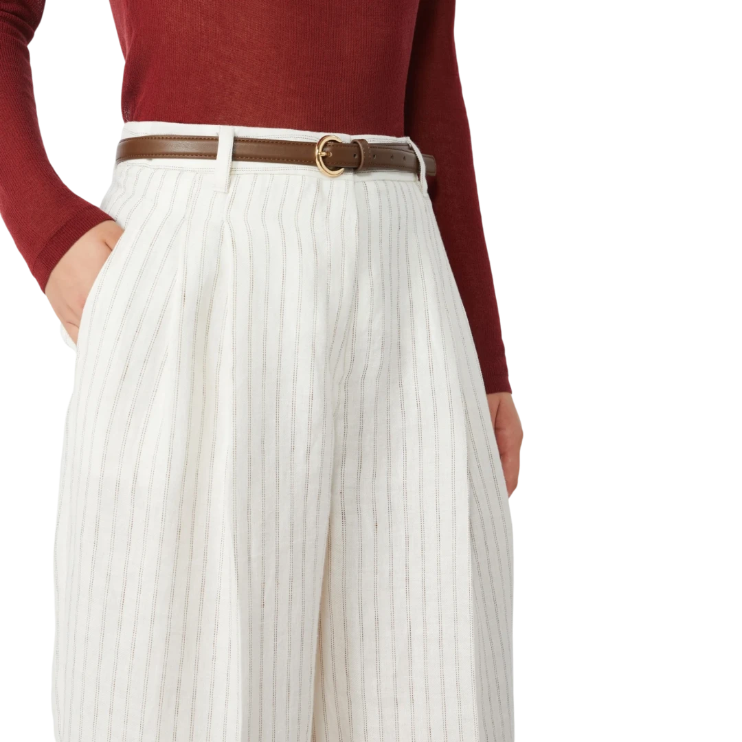 MAX MARA STUDIO ŽENSKE HLAČE BEŽ 50378