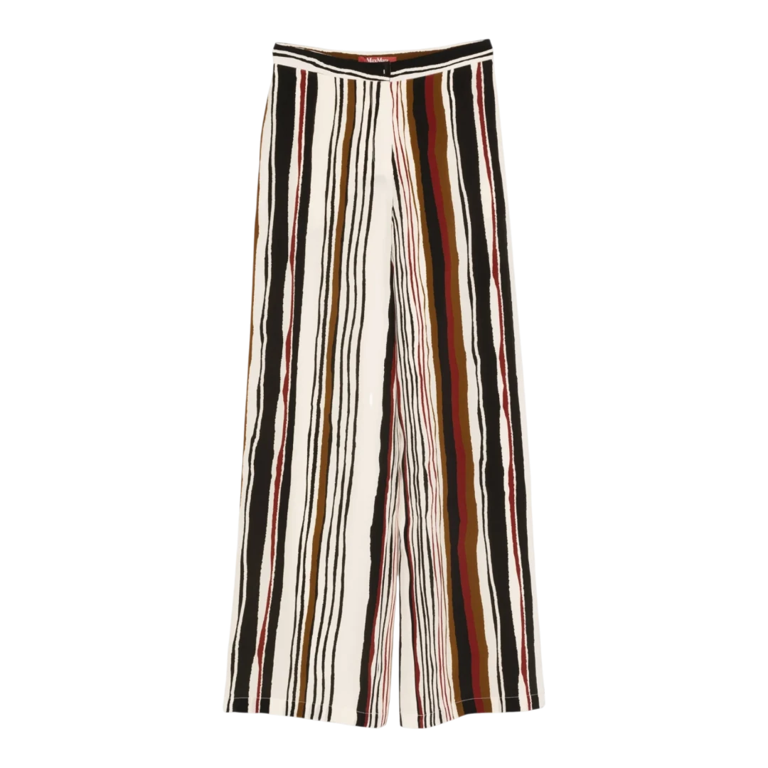 MAX MARA STUDIO ŽENSKE HLAČE MULTICOLOR 50379