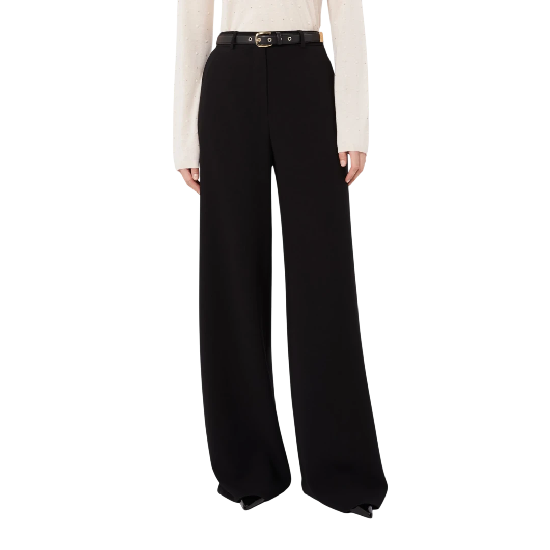 MAX MARA STUDIO ŽENSKE HLAČE CRNA 52141