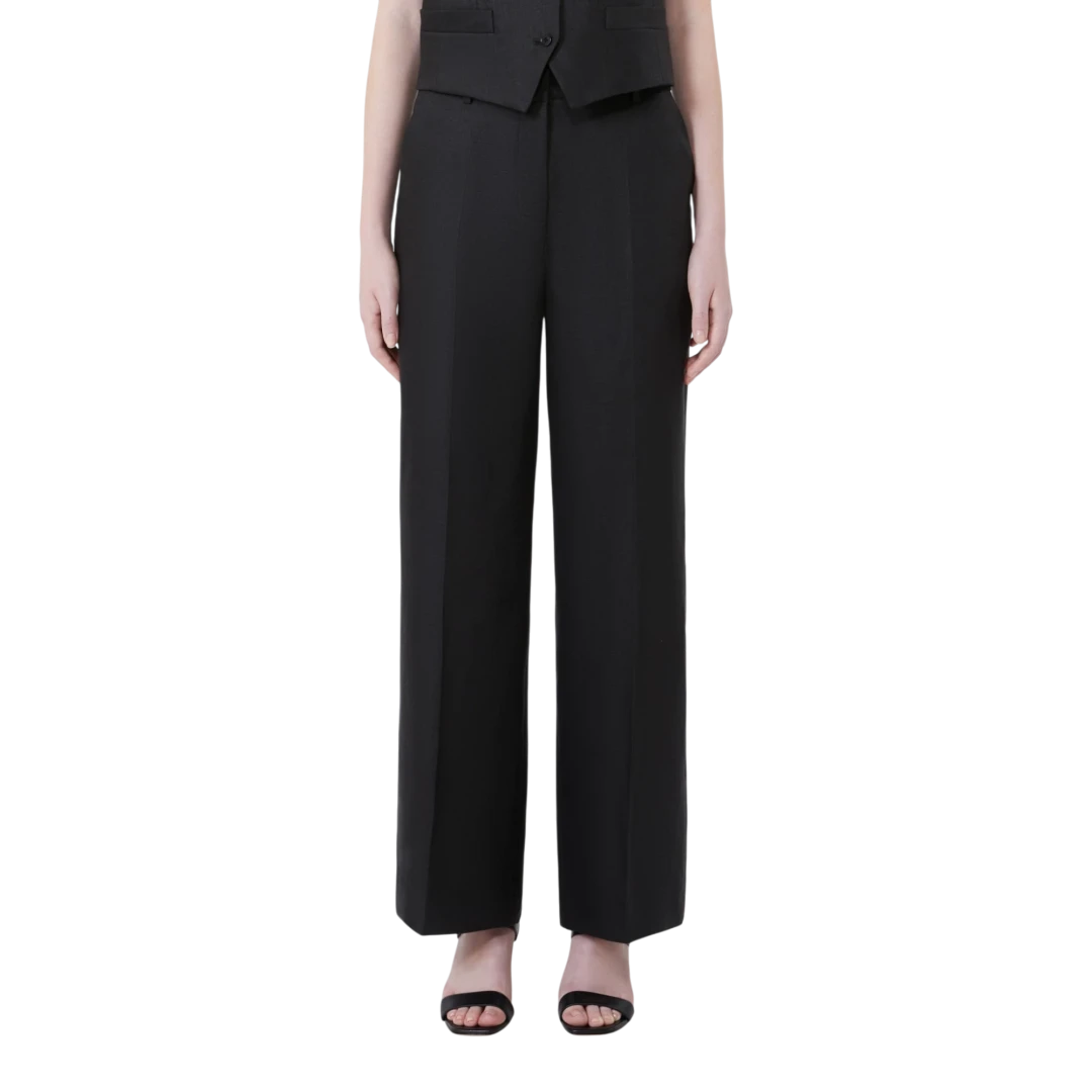 MAX MARA WEEKEND ŽENSKE HLAČE CRNA 50348