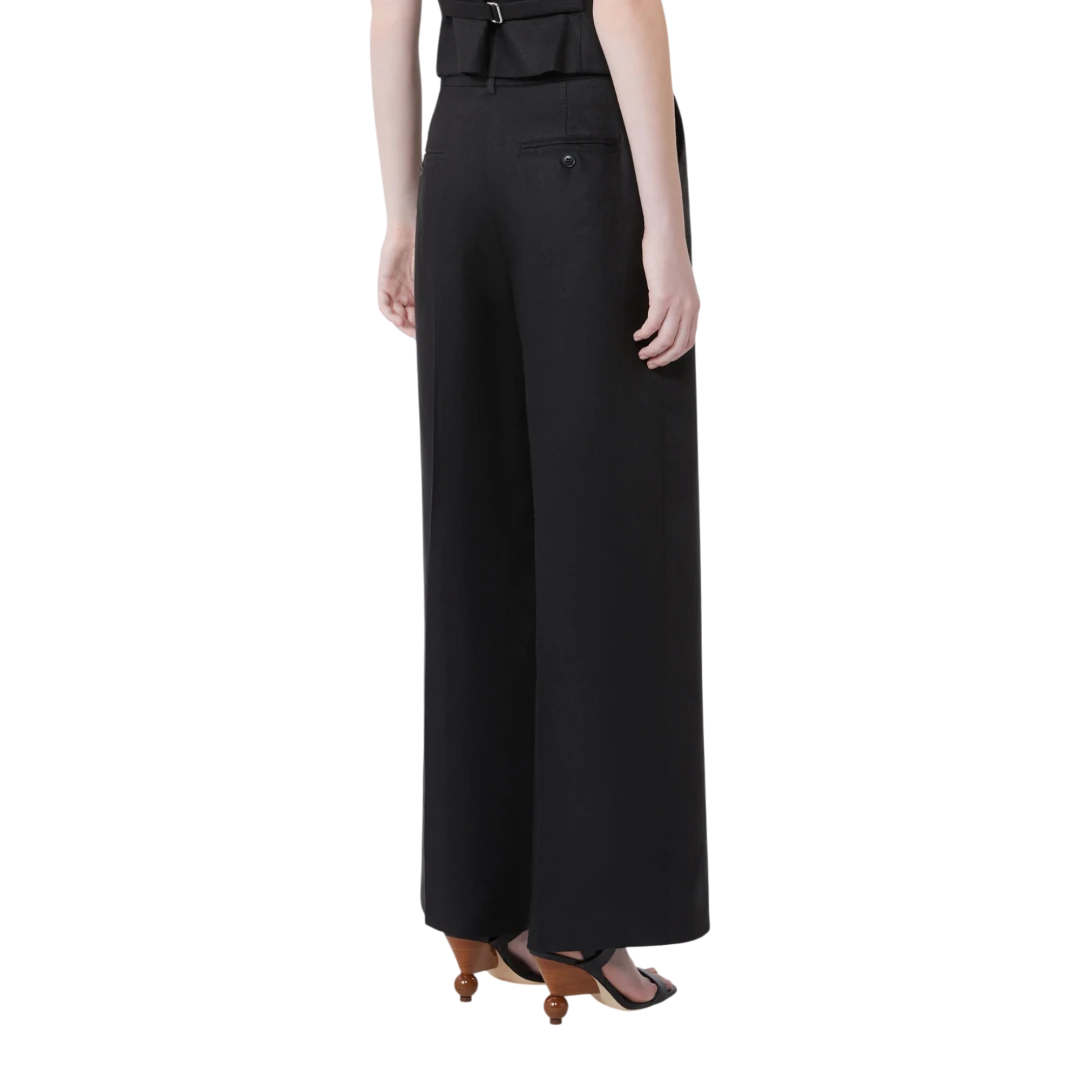 MAX MARA WEEKEND ŽENSKE HLAČE CRNA 50348