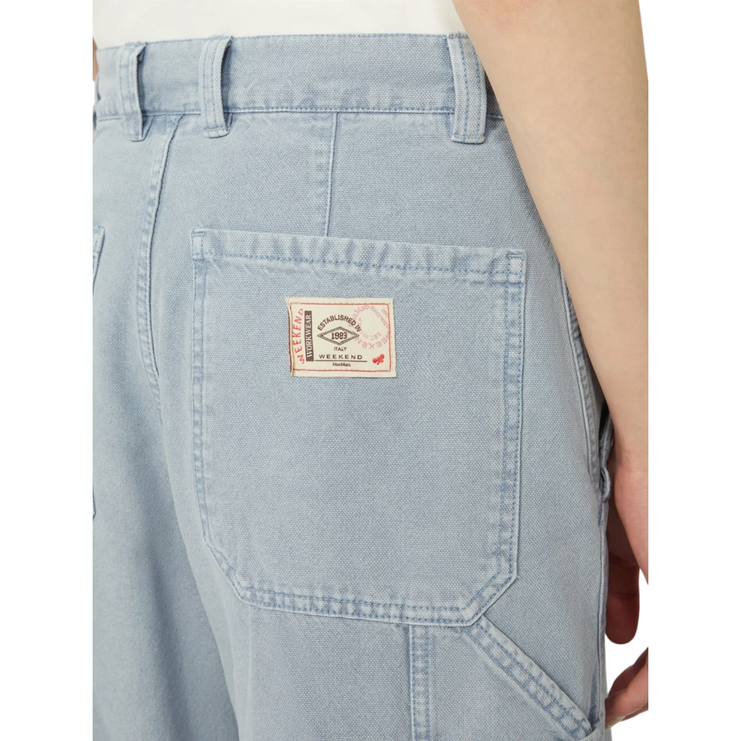 MAX MARA WEEKEND ŽENSKE HLAČE PLAVA 50349