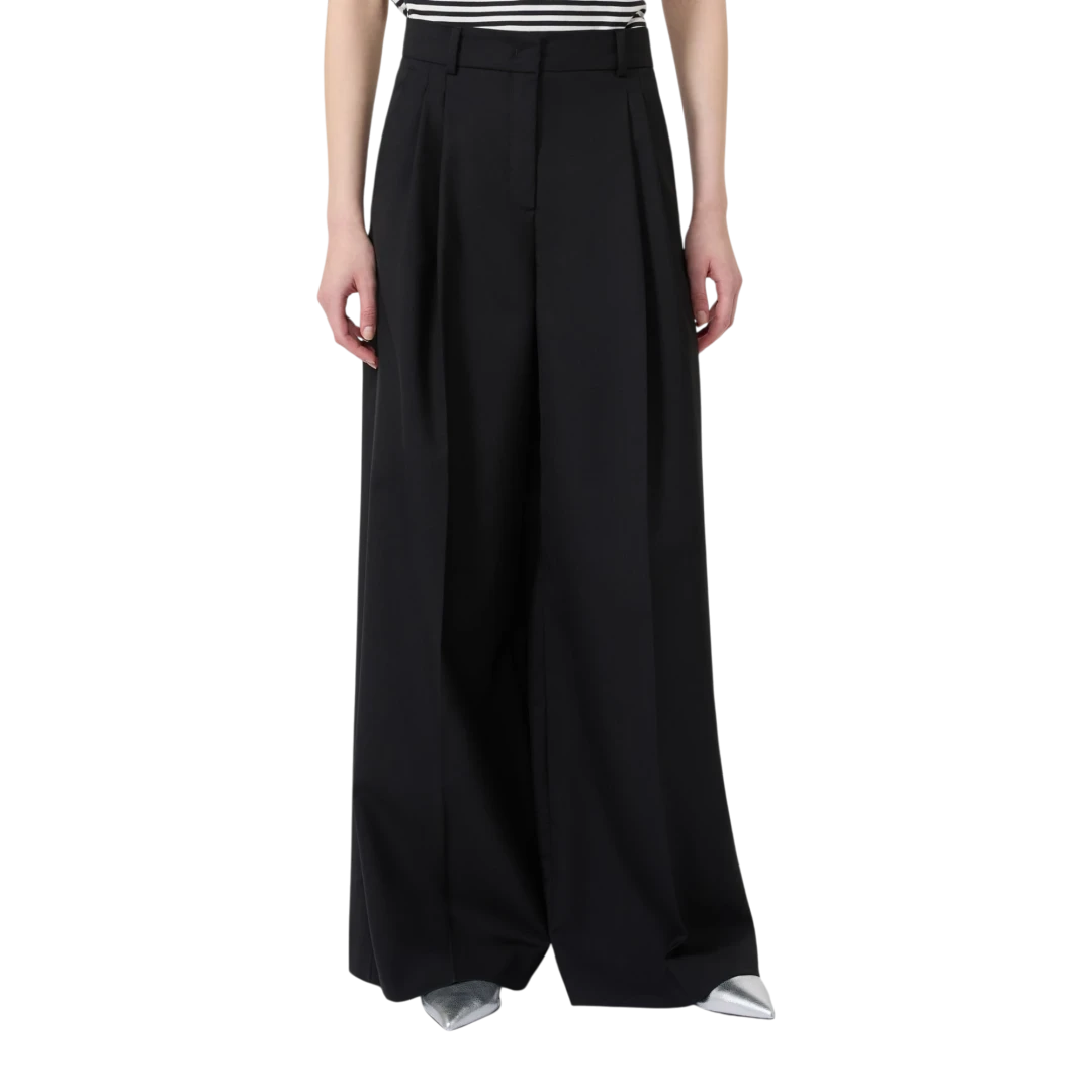 MAX MARA WEEKEND ŽENSKE HLAČE CRNA 51968