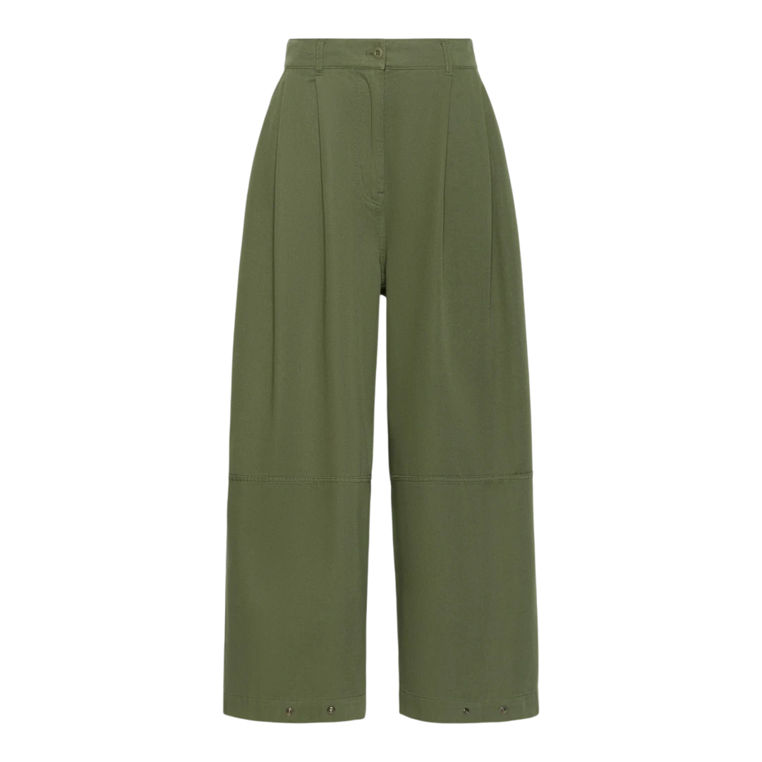 MAX MARA WEEKEND ŽENSKE HLAČE MASLINASTA 51975