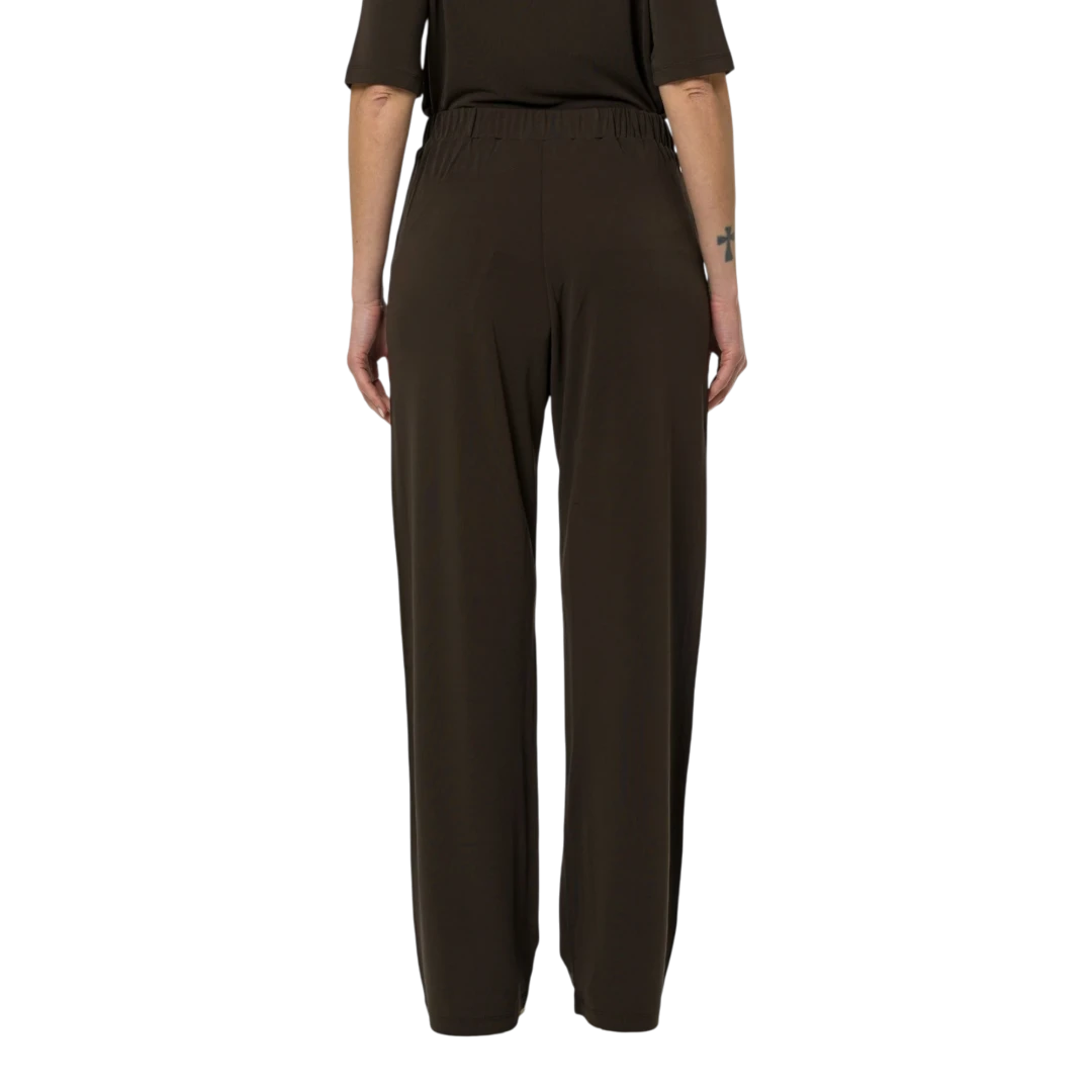 MM by Max Mara ŽENSKE HLAČE SMEĐA 50406