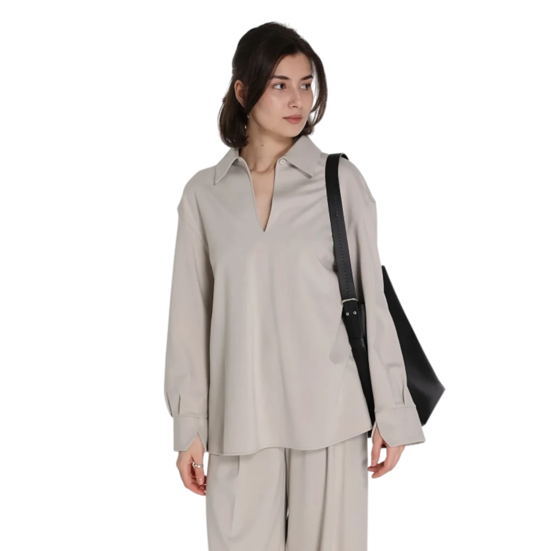 MM by Max Mara ŽENSKE HLAČE BEŽ 52171