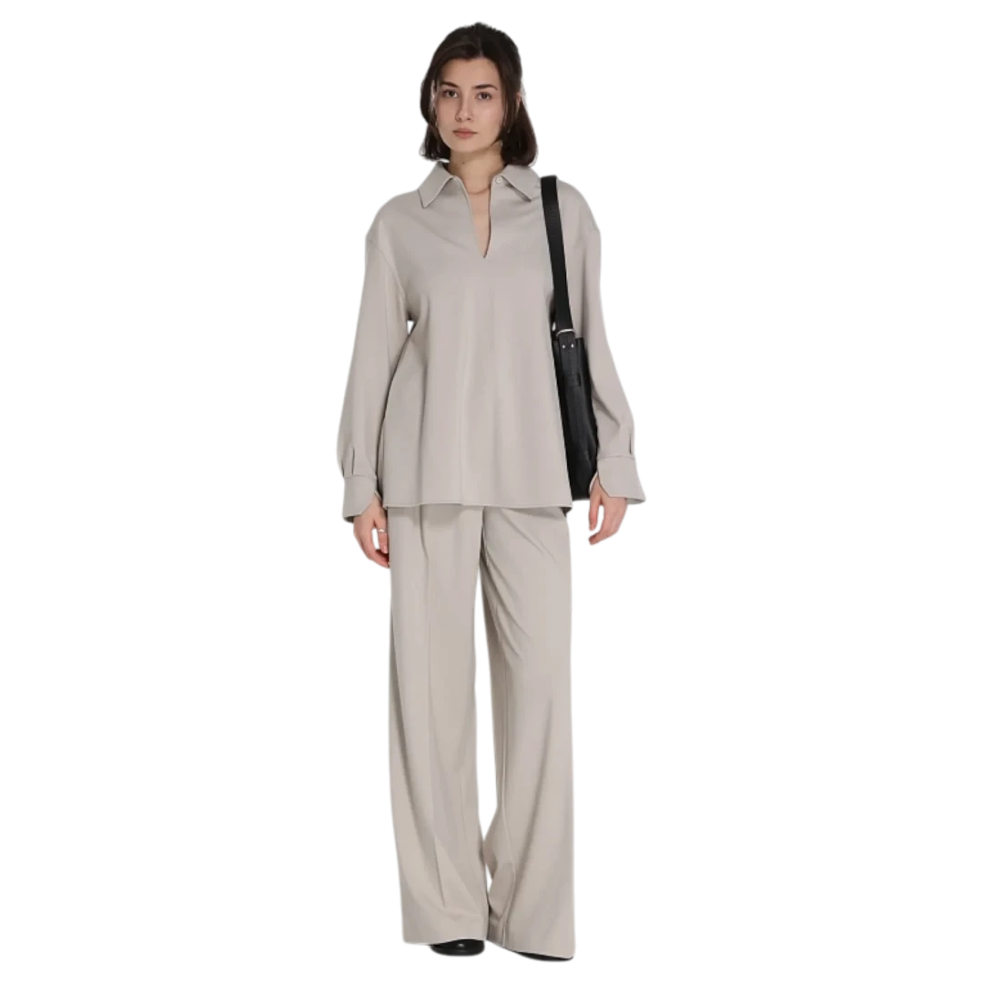 MM by Max Mara ŽENSKE HLAČE BEŽ 52171