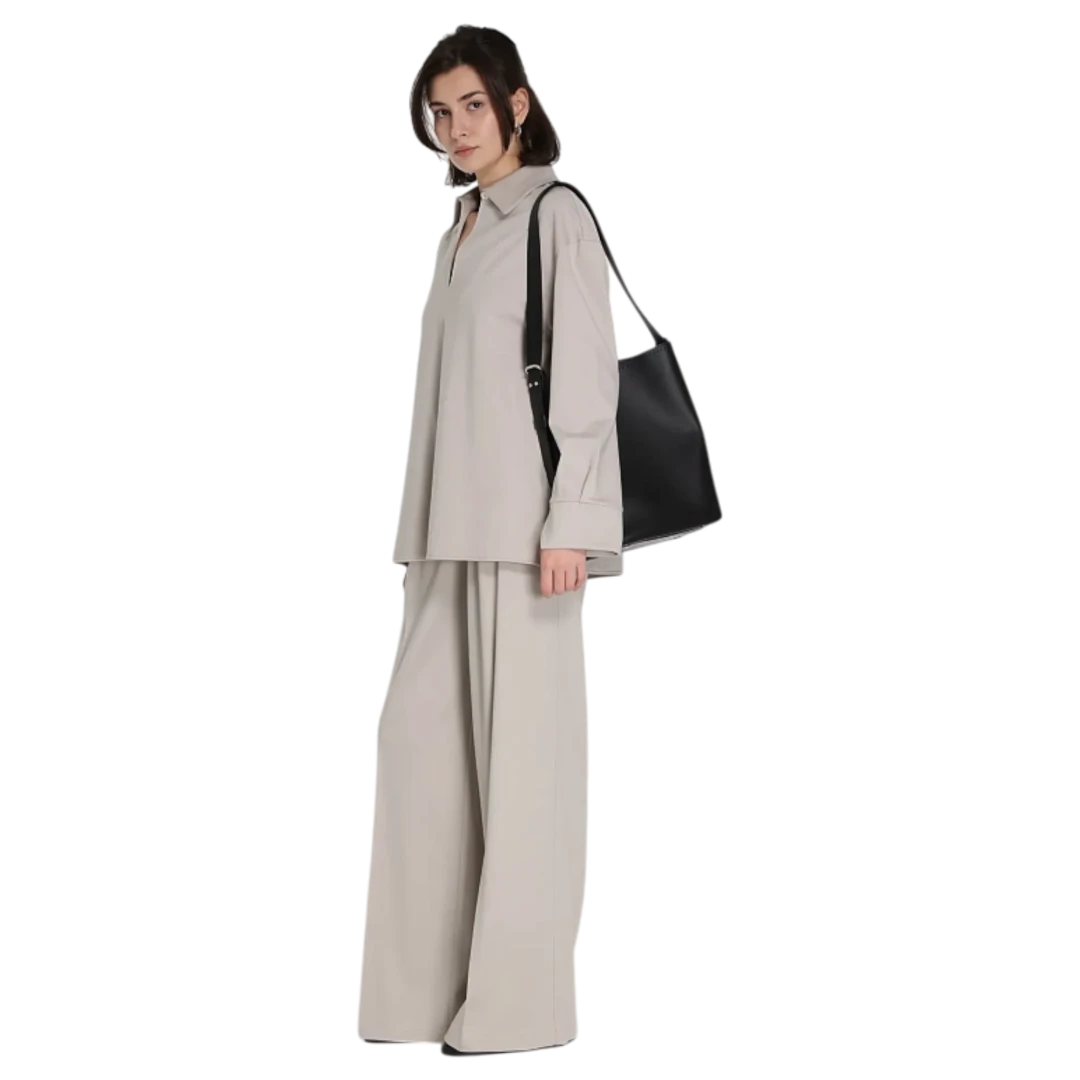 MM by Max Mara ŽENSKE HLAČE BEŽ 52171