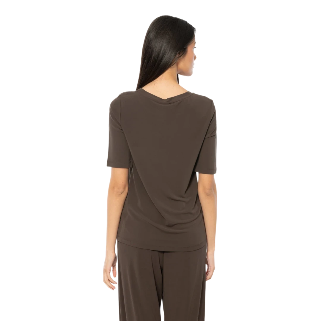 MM by Max Mara ŽENSKE HLAČE SMEĐA 52174