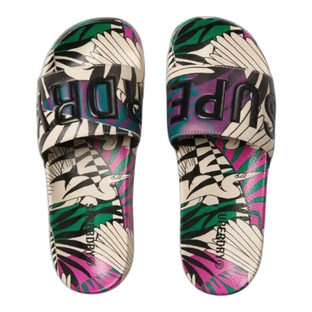 SUPERDRY ŽENSKE PAPUČE BEŽ 50329