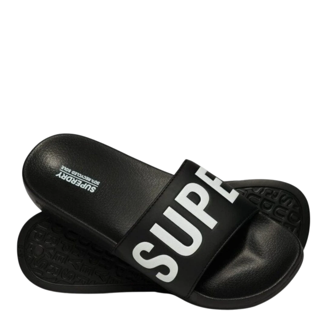 SUPERDRY ŽENSKE PAPUČE CRNA 50331