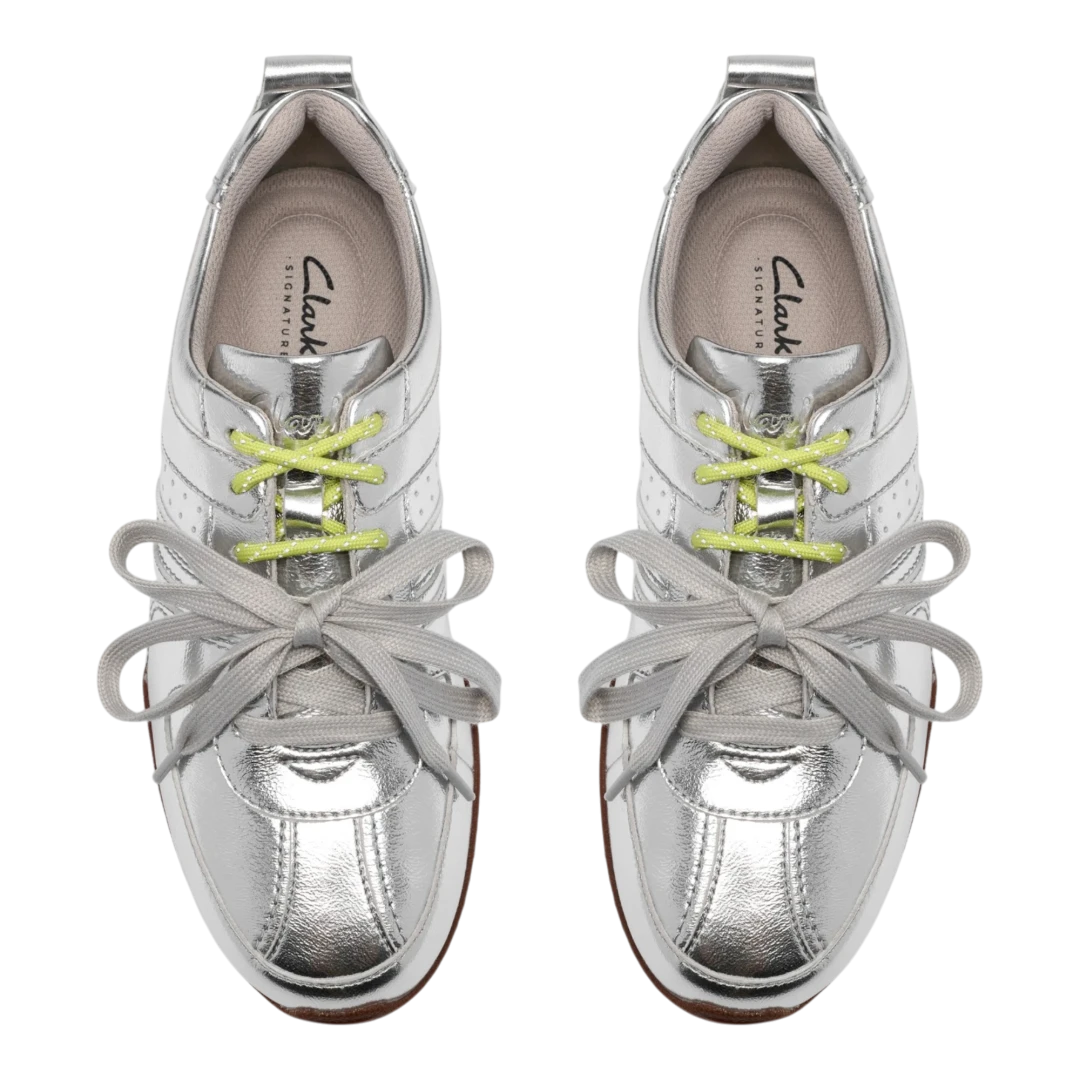 CLARKS ŽENSKE PATIKE SREBRENA 52669
